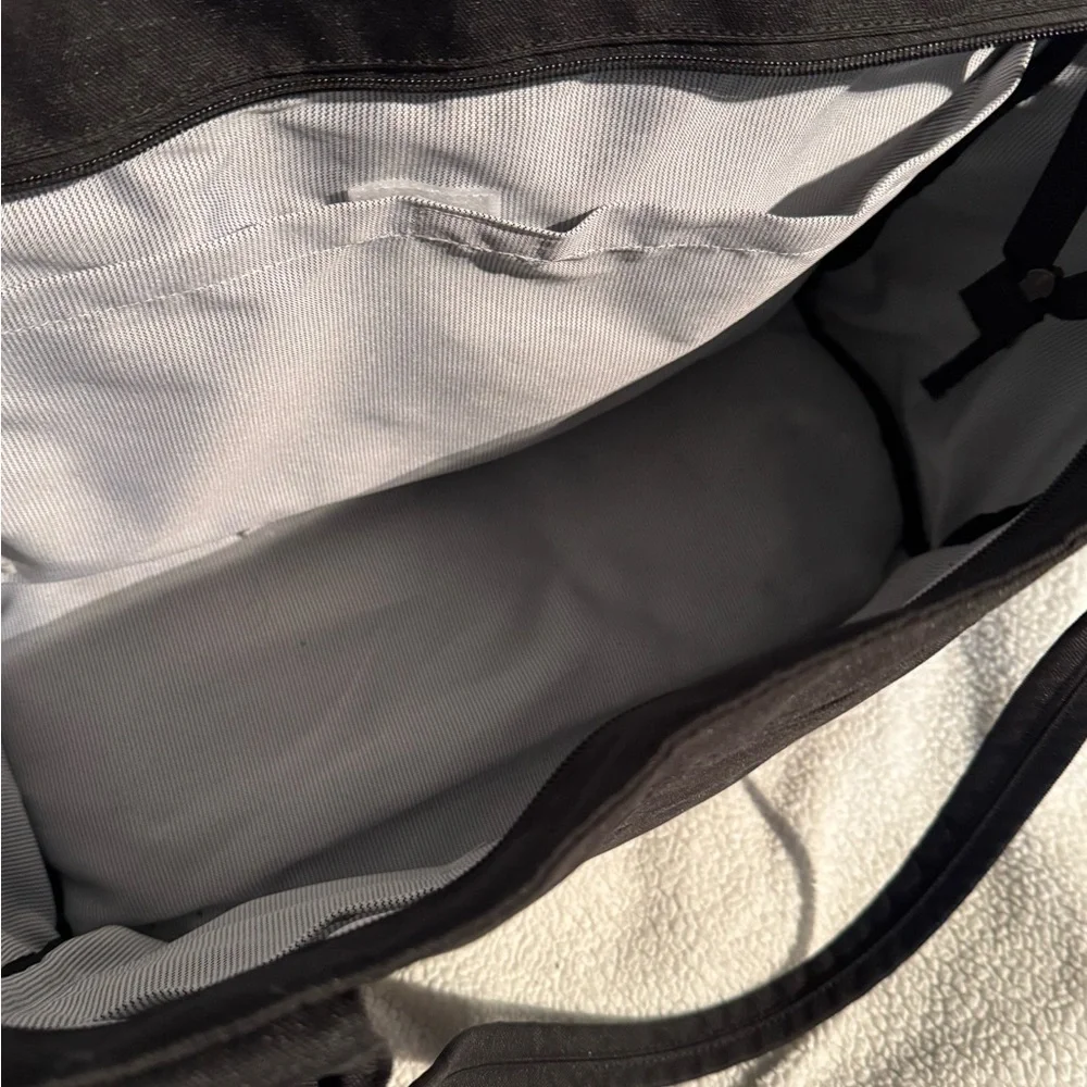 Carhartt Black Canvas Utility Tote with Logo Patch - Picture 2 of 4